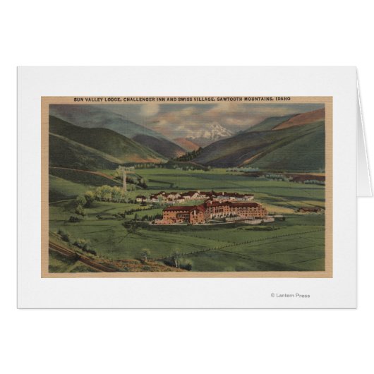 Sun Valley, IDView of Sun Valley Lodge Cards (Front Horizontal)