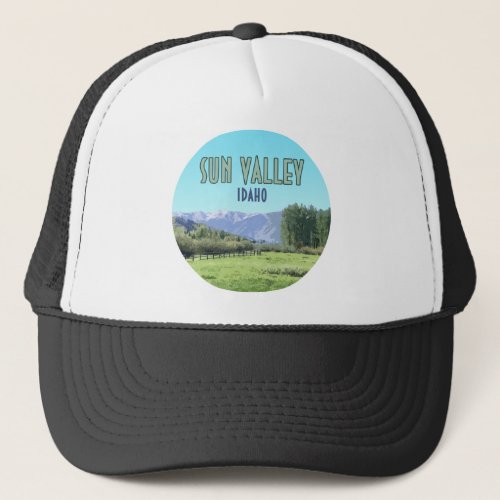 Sun Valley Ketchum Idaho Trucker Hat