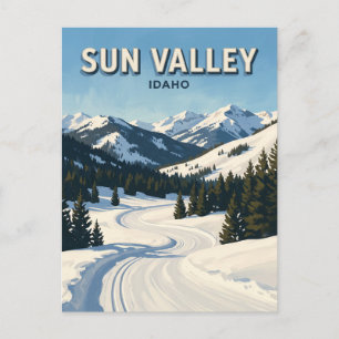 Sun Valley Nordic Center Idaho Postcard