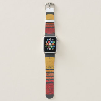 SUN Vintage Grunge Circle Illustrationsvintage, ci Apple Watch Band
