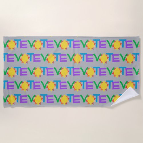 Sun Vote Towel / Fun GOTV Towel