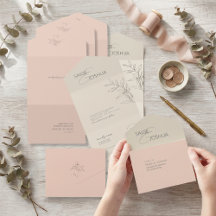 Sun-Washed Garden Wedding Ivory Blush ID1283