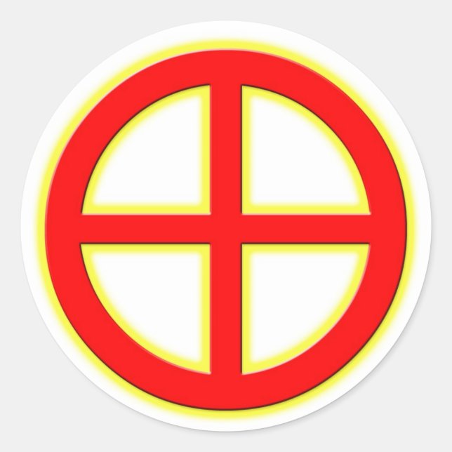 Sun Wheel Sticker (Front)