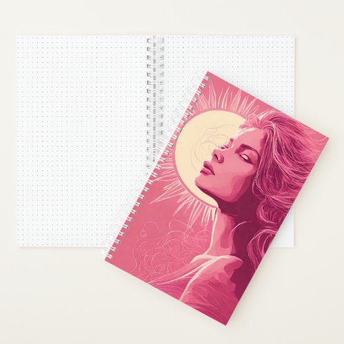 Sun woman Notebook for dreams