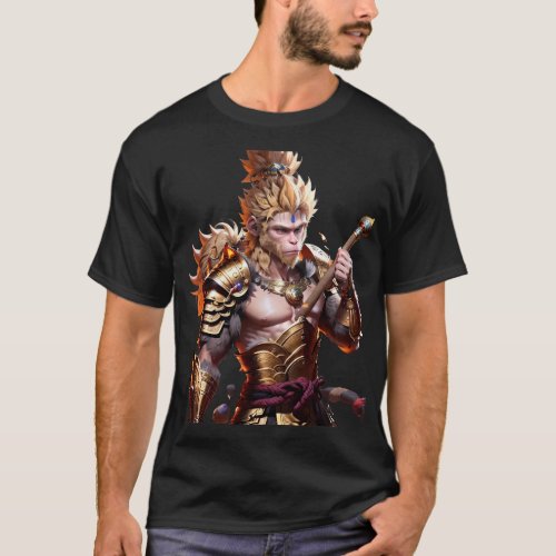 Sun Wukong the Immortal Fighter T_Shirt