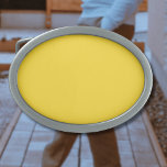 Sun Yellow Solid Color | Classic Elegant Belt Buckle<br><div class="desc">Sun Yellow Solid Color | Classic | Minimalist | Elegant | Trendy | Stylish | Wedding | Birthday | Gift</div>