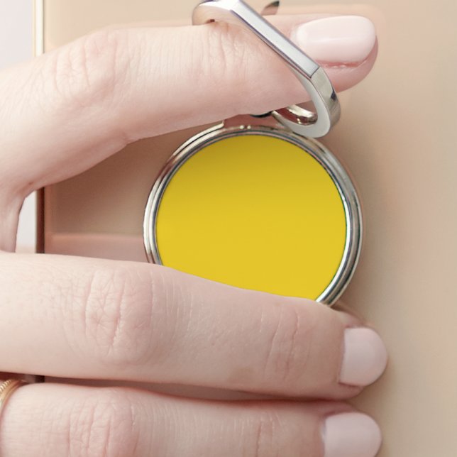 Sun Yellow Solid Color | Classic Elegant Phone Ring Stand (Creator Uploaded)
