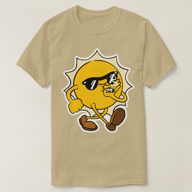 Sunbaked Sun  T-Shirt (Design Front)