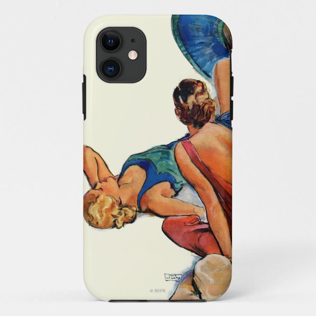 Sunbathers Case-Mate iPhone Case (Back)