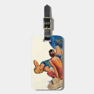 Sunbathers Luggage Tag