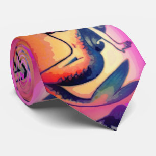 sunbathing mermaid beauty tie