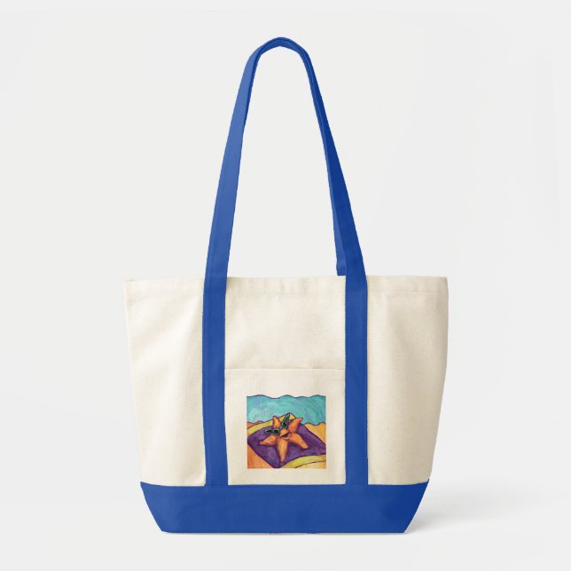 Sunbathing Starfish Tote Bag (Front)