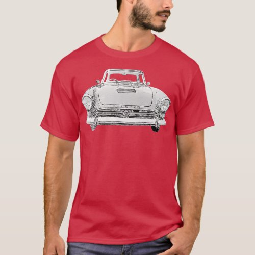 Sunbeam Alpine Tiger classic 1960s British sports  T_Shirt