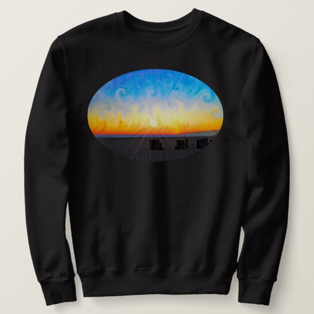 Sunbeam Beach  Sweatshirt (Design Front)