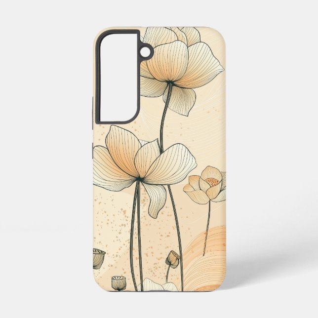 Sunbeam Blossom Phone Case (Back)