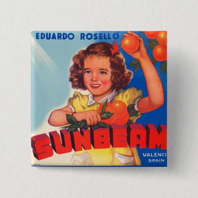Sunbeam Button (Front)