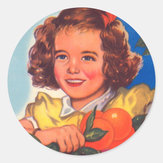 Sunbeam Classic Round Sticker (Front)