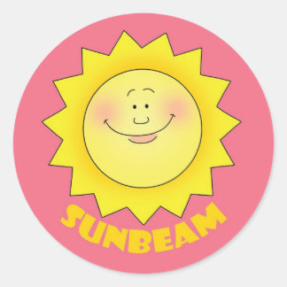 Sunbeam Classic Round Sticker