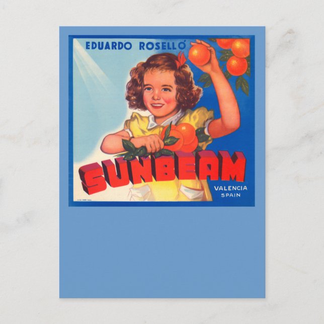 Sunbeam Postcard (Front)