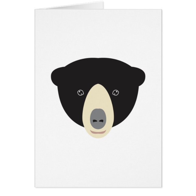 Sunbear Face Cards (Front)