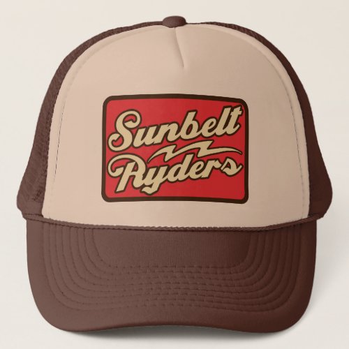 Sunbelt Ryders Retro Logo Trucker Hat