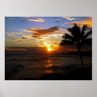 Sunbreak Sunset Poster