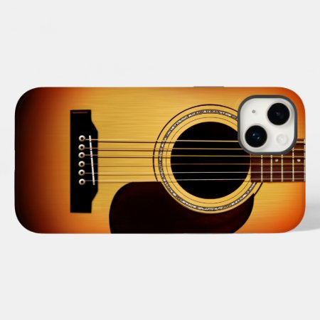 Sunburst Acoustic Guitar Case-mate Iphone 14 Plus Case