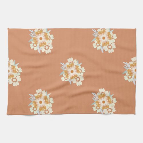 Sunburst Blossom Kitchen Towel