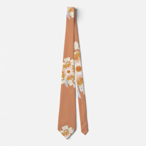 sunburst Blossom Neck Tie