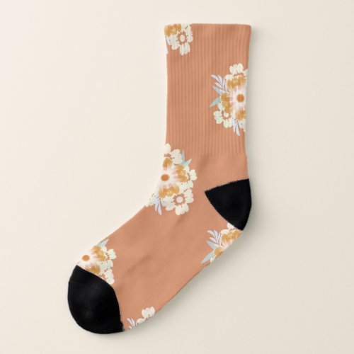 sunburst Blossom Socks