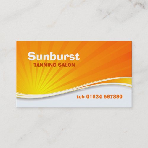 Sunburst Business Card