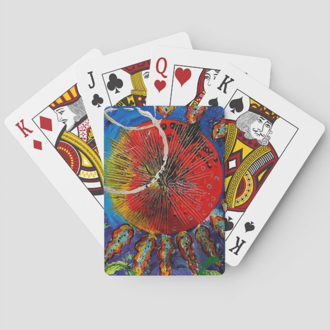 Sunburst Classic Playing Cards (Back)