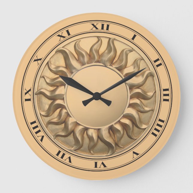 Sunburst Clock (Front)