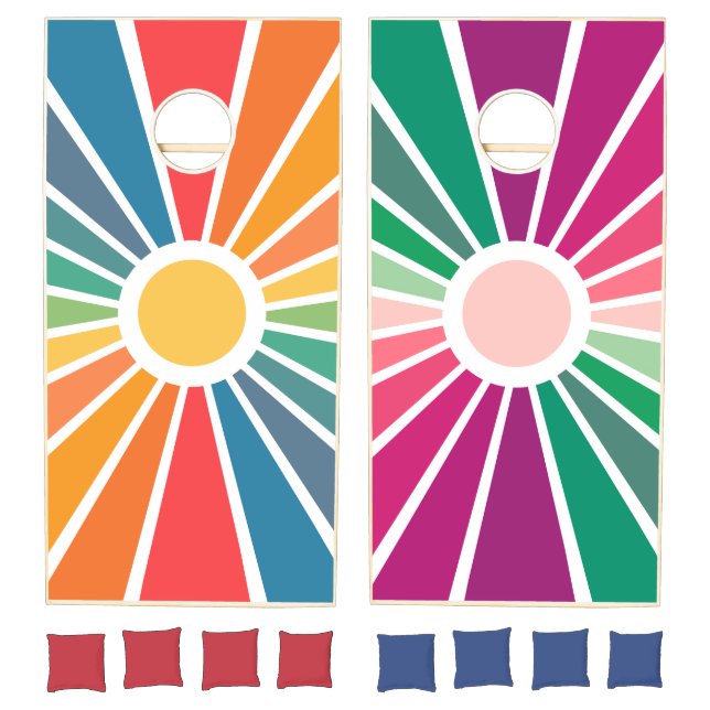 Sunburst Cornhole Set (Set)