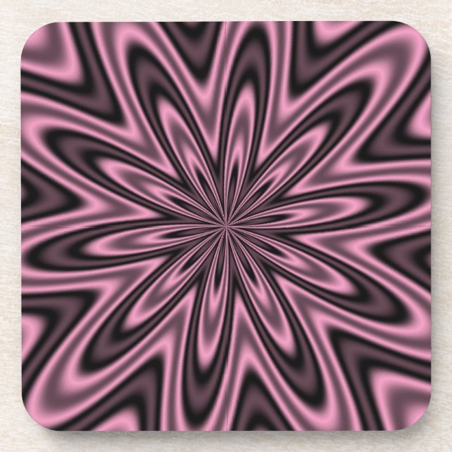 Sunburst Daisy Drink Coaster (Front)