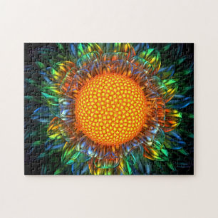 Sunburst Daisy Jigsaw Puzzle