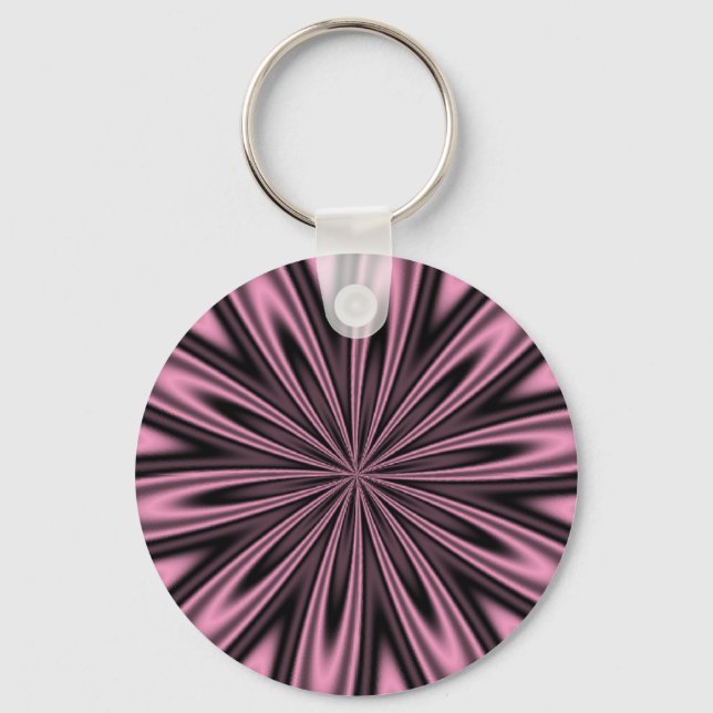 Sunburst Daisy Keychain (Front)