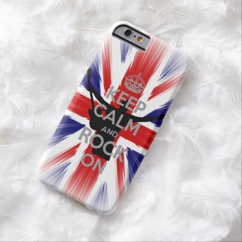 Sunburst Flag of the United Kingdom One of a kind Barely There iPhone 6 Case