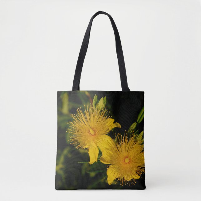 Sunburst Flowers Tote Bag (Front)