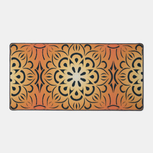 Sunburst Mandala Desk Mat