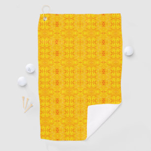 Sunburst Mosaic Golf Towel