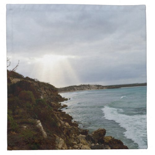 Sunburst On The Ocean   Cloth Napkin