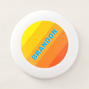 Sunburst Sea Bold Stripes with Name Wham-O Frisbee