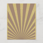 Sunburst stripes posters (Front)