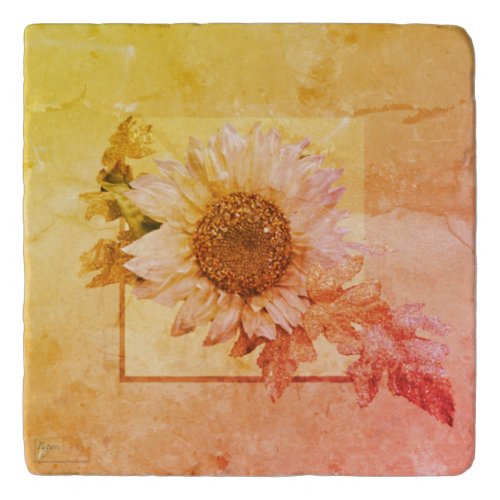 Sunburst Sunflower  Trivet