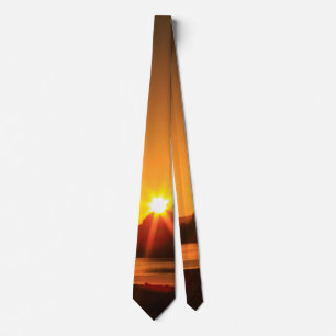 Sunburst Sunrise Lake Powell Neck Tie