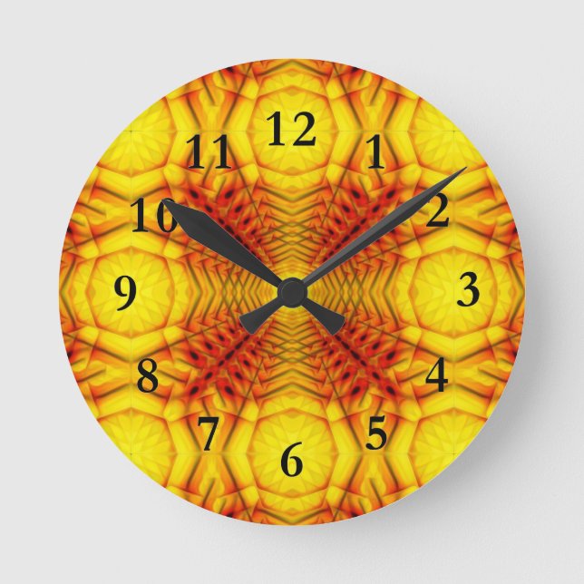 Sunburst Wall Clock (Front)