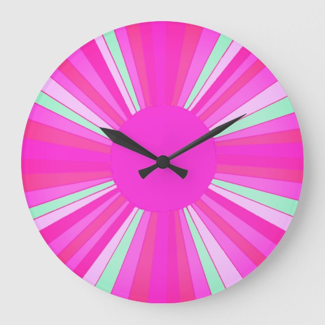 Sunburst Wall Clock (Front)