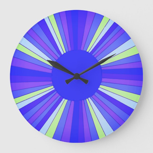 Sunburst Wall Clock (Front)