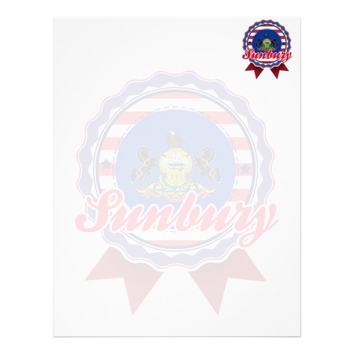 Sunbury, PA Letterhead Design